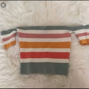 Forever 21 off the shoulder top (NEVER WORN)